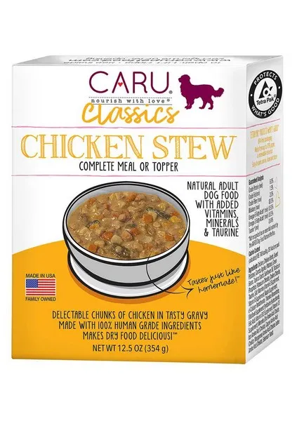 12/12oz. Caru Real Chicken Stew - Health/First Aid